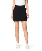 Cable & Gauge Women's Stretch Knit Mini Skort