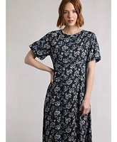 Weird Fish Women's Everly Printed Dress