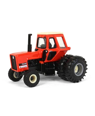 Ertl 1/64 Allis Chalmers 7045 w/ Cab, Rear Duals & Diamond Tread Front Tires