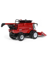 Ertl 1/64 Prestige Case Ih 7150 Combine with Corn and Grain Headers
