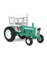 1/64 1973 Tractor with Cab, Green & White, Down on the Farm Series 9 48090-a