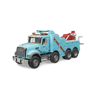 Bruder 1/16 Mack Granite Recovery & Towing Truck with Lights & Sounds Module