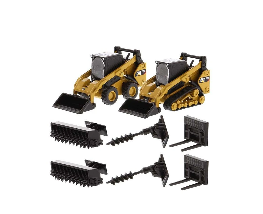 1/64 Caterpillar Skid Steer Loader & Compact Track Loader