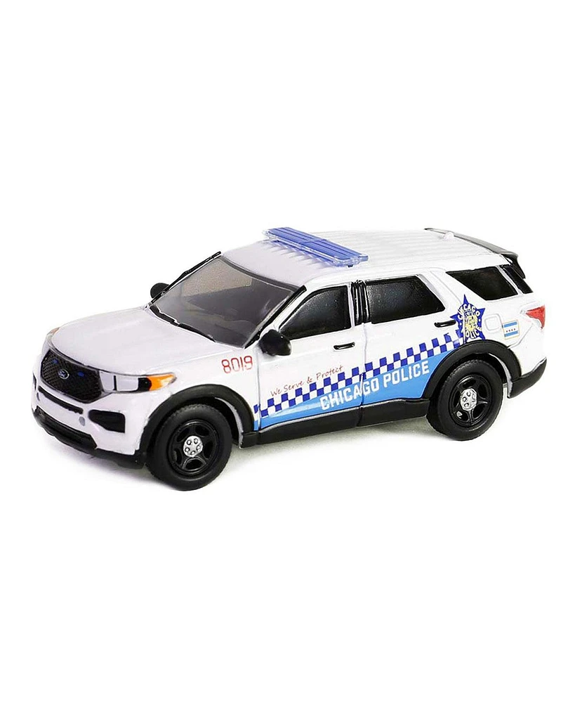 1/64 2019 Ford Police Interceptor Utility, Chicago Police Hot Pursuit