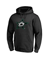 Fanatics Mto Label Men's Black Dallas Stars Core Smoke Pullover Hoodie