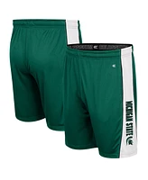 Colosseum Men's Green Michigan State Spartans Panel Shorts
