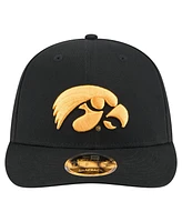 New Era Men's Black Iowa Hawkeyes Low Profile 9FIFTY Snapback Hat