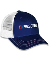 Checkered Flag Sports Men's and Women's Blue Nascar Trucker Adjustable Hat