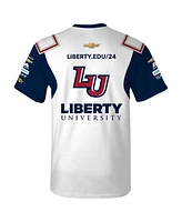 Hendrick Motorsports Team Collection Men's White William Byron Liberty University Uniform T-Shirt