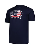 Fanatics Men's Navy Green Bay Packers Big Tall Americana T-Shirt