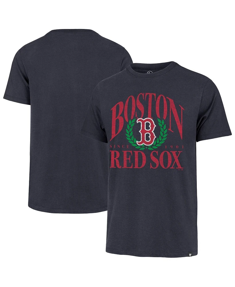 '47 Brand Men's Navy Boston Red Sox Pitchout Franklin T-Shirt
