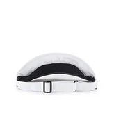'47 Brand Men's White Ohio State Buckeyes Melbourne Brrr Adjustable Visor Hat
