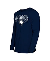 New Era Men's Navy Orlando Magic 2024/25 City Edition Long Sleeve T-Shirt