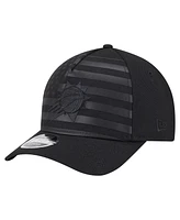 New Era Men's Black Phoenix Suns Game Day Flag A-Frame 9FORTY Adjustable Hat