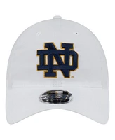 New Era Men's White Notre Dame Fighting Irish Active Ripstop 9TWENTY Adjustable Hat