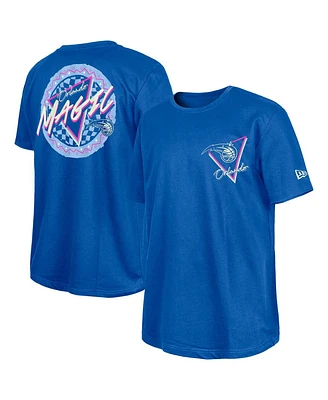 New Era Men's Blue Orlando Magic Glow-in-the-Dark T-Shirt