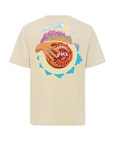 Sportiqe Men's and Women's Cream Phoenix Suns The Land Artist Series Duke Premium T-Shirt