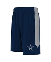 Outerstuff Big Boys and Girls Navy Dallas Cowboys Fashion Shorts