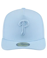 New Era Men's Light Blue Philadelphia Phillies Color Pack A-Frame 59FIFTY Fitted Hat