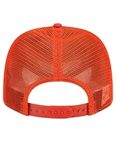 New Era Men's Orange Oklahoma State Cowboys Primary 9SEVENTY Trucker Stretch-Snap Hat