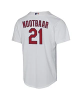 Nike Big Boys and Girls Lars Nootbaar White St. Louis Cardinals Home Replica Player Jersey