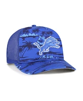 '47 Brand Men's Blue Detroit Lions Fiji Trucker Adjustable Hat
