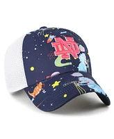 '47 Brand Big Boys and Girls Navy Notre Dame Fighting Irish Space Dino Clean Up Adjustable Hat
