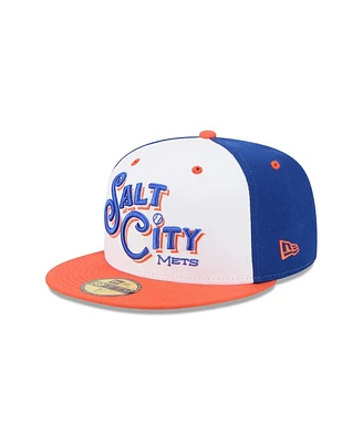 New Era Men's Blue Syracuse Mets Theme Nights 59FIFTY Fitted Hat