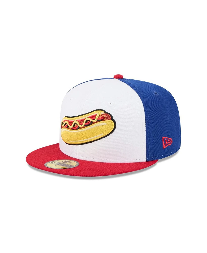 New Era Men's White Reading Fightin Phils Theme Nights 59FIFTY Fitted Hat