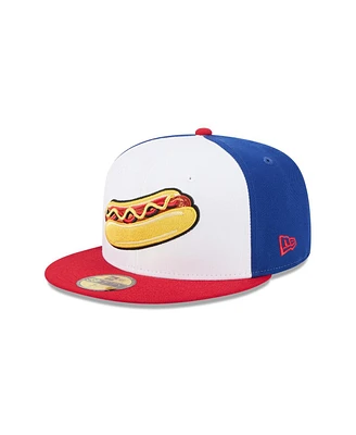 New Era Men's White Reading Fightin Phils Theme Nights 59FIFTY Fitted Hat