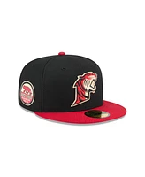 New Era Men's Black Fresno Grizzlies Theme Nights 59FIFTY Fitted Hat