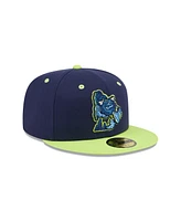 New Era Men's Navy Bowling Green Hot Rods Theme Nights 59FIFTY Fitted Hat