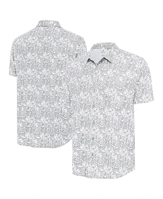 Antigua Men's Gray Chicago White Sox Resort Button-Up Shirt