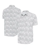 Antigua Men's Gray Chicago White Sox Resort Button-Up Shirt