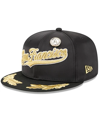 New Era Men's Black San Francisco Giants 2025 59FIFTY Day Gold Leaf Fitted Hat