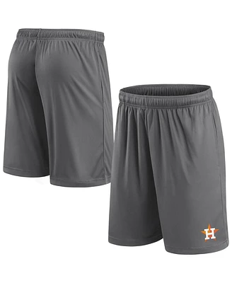 Fanatics Men's Gray Houston Astros Primary Logo Shorts
