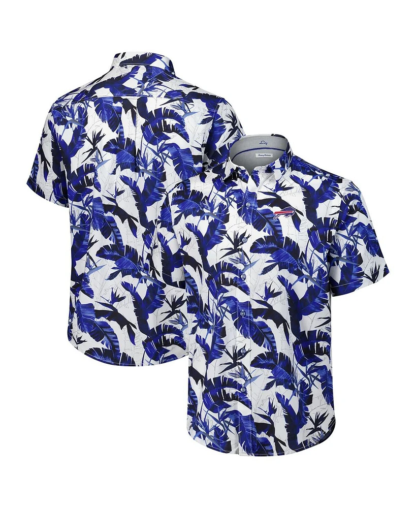 Tommy Bahama Men's Royal Buffalo Bills Sunnyvale Blooms Camp Button-Up Shirt