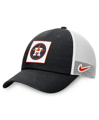 Nike Men's Black Houston Astros Rise Adjustable Trucker Hat