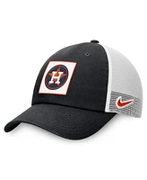Nike Men's Black Houston Astros Rise Adjustable Trucker Hat