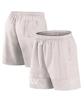 Fanatics Men's Cream Las Vegas Raiders Elements Shorts