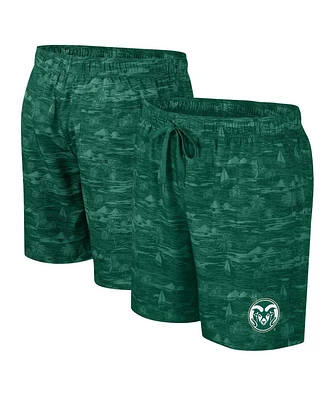 Colosseum Men's Green Colorado State Rams Ozark Swim Shorts