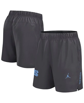 Jordan Men's Gray North Carolina Tar Heels Primetime Woven Victory Performance Shorts