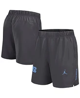 Jordan Men's Gray North Carolina Tar Heels Primetime Woven Victory Performance Shorts