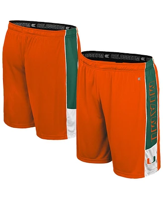 Colosseum Men's Orange Miami Hurricanes Quantum Shorts