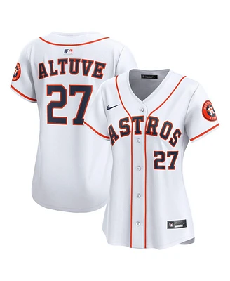 Nike Women's Jose Altuve White Houston Astros Home Limited Jersey