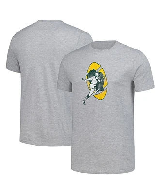 Fanatics Men's Gray Green Bay Packers T-Shirt