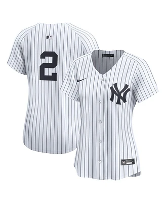 Nike Women's Derek Jeter White New York Yankees Home Limited Player Jersey