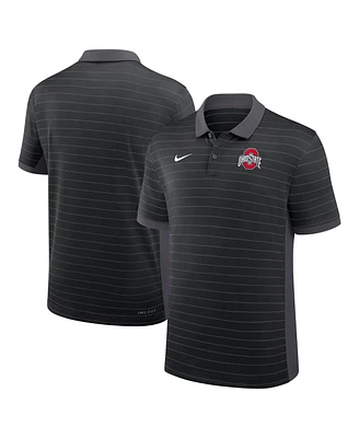 Nike Men's Ohio State Buckeyes 2025 Early Season Coaches Sideline Victory Stripe Performance Polo Shirt