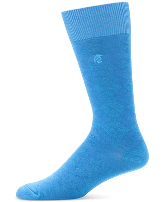 Perry Ellis Portfolio Men's Diamond Stitch Socks - 1 pk.
