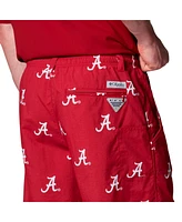 Columbia Men's Crimson Alabama Tide Big Tall Backcast Shorts